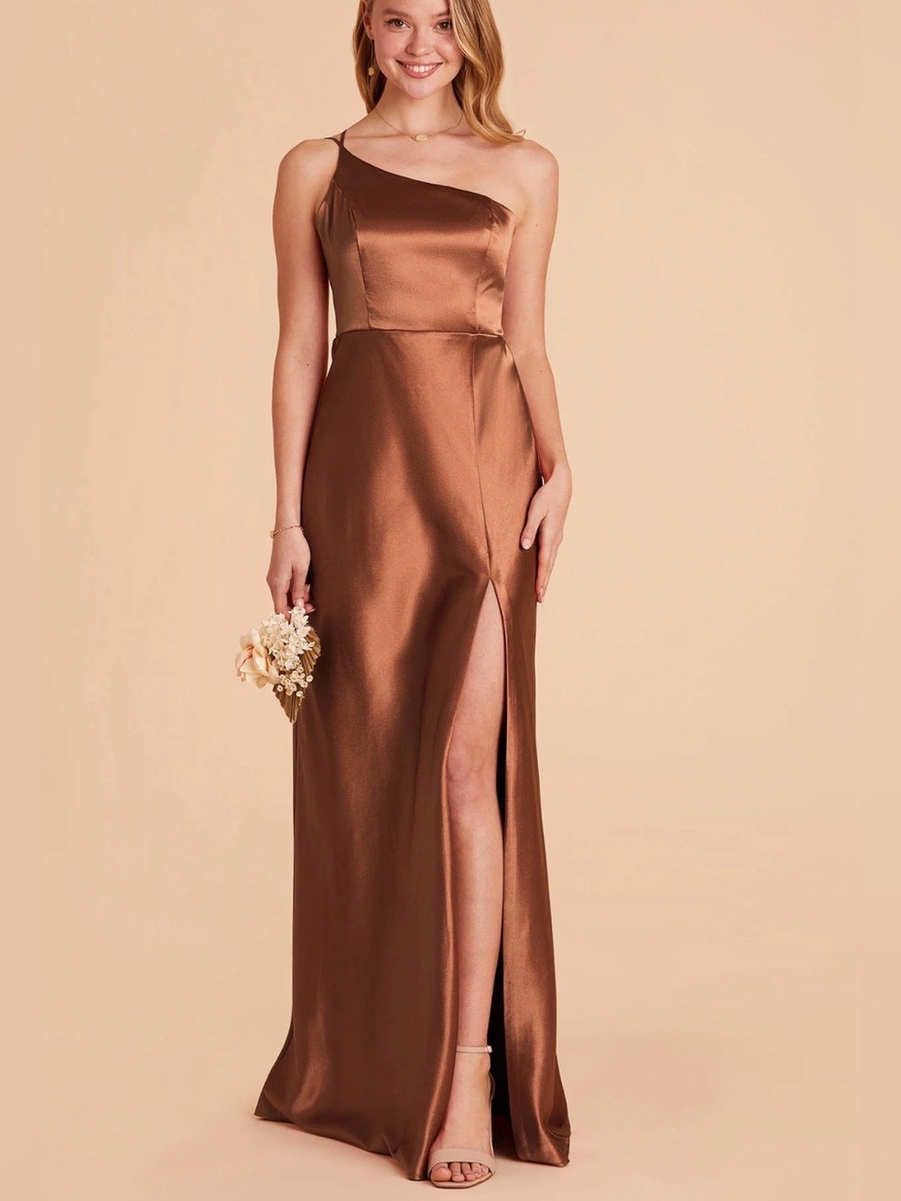 Birdie Grey Kenzie Dress in Rust - Size Small
